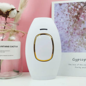 Laser Hair Removal Device – Permanent Hair Reduction for Women, Portable Home-Use Epilator with Adjustable Intensity, Painless & Safe Treatment for Face, Legs, Arms & Bikini Line – Salon Results