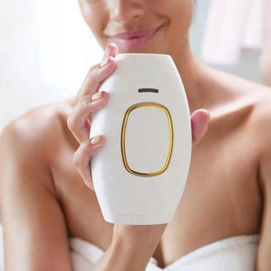Laser Hair Removal Device – Permanent Hair Reduction for Women, Portable Home-Use Epilator with Adjustable Intensity, Painless & Safe Treatment for Face, Legs, Arms & Bikini Line – Salon Results