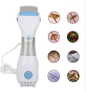 Iconic Dealz Electric Head Lice Comb, Stainless Steel Teeth, Adjustable Angles Lice Remover Comb, Removes Lice and Eggs
