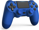 TIANHOO Wireless Controller for PS4, with Vibration Feedback, Motion Sensing, Touchpad, Light Bar, Share, Speaker, 3.5mm Headphone Jack (Blue)