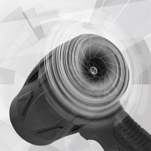 BIXMK Turbo Jet Blower, Cordless Turbo Super Power Air Duster, Stepless Speed Regulation Jet Dry Blower Car Drying, Car Dryer Air Blower (Black)