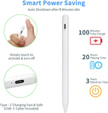 EVACH Stylus Pens for Samsung Galaxy Tab A9+/A8/A7 Pencil, Capacitive High Sensitivity Digital Pencil with 1.5mm Ultra Fine Tip Stylus Pencil for Samsung Galaxy Tab A9+/A8/A7 Pen, White