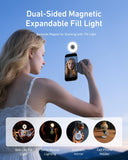 TELESIN Magnetic Phone Camera Grip + Magnetic Selfie Light Bundle