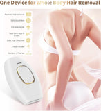 Home Use Beauty Device IPL Laser Hair Removal for Women and Men,999999 Flashes at-Home Laser Hair Removal Device