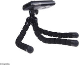 CamKix Flexible Cell Phone Tripod and Bluetooth Remote Control Camera Shutter - for iPhone, Samsung Galaxy and Many More - Octopus Style Mount - Universal Phone Holder - Solution for Smartphone Photog
