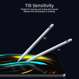 JAMJAKE Stylus Pen for iPad 9th&10th Generation - Tilt Function & 2X Faster Charge Stylus Pencil Compatible with 2018-2022 iPad 10/9/8/7/6th Gen, iPad Air 3/4/5, iPad Mini 5/6, iPad Pro 11"/12.9"