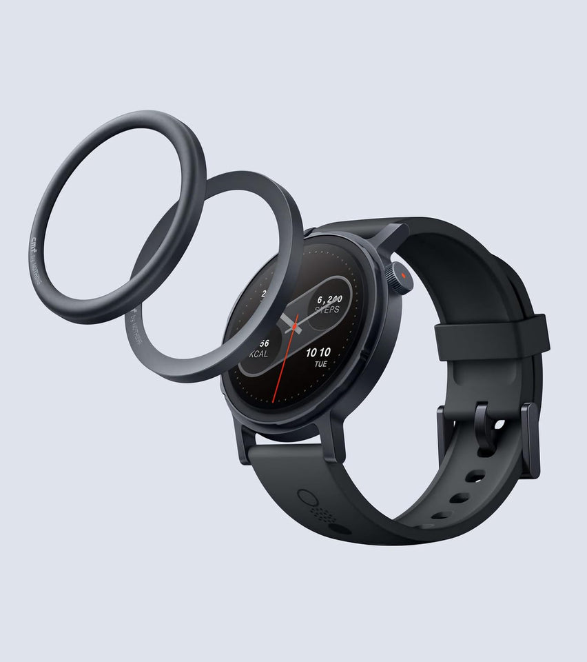 CMF BY NOTHING Watch Pro 2, 1.32" AMOLED, Auto-Brightness,Gesture Control, 3D Warmup Wuide, GPS Smartwatch (Dark Grey)