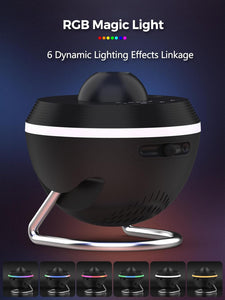 Galaxy 13 in 1 Planetarium Star Projector - Solar System for Kids Bedroom Ceiling Decor - Realistic Starry Sky Night Light With Timer, Dynamic Meteor, RGB Lighting Effects