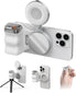TELESIN Magnetic Phone Camera Grip + Magnetic Selfie Light Bundle