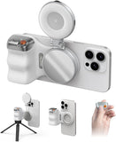 TELESIN Magnetic Phone Camera Grip + Magnetic Selfie Light Bundle