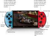 lilistore 5.1inch X7 Plus Video Game Console Handheld Game Players Double Rocker 8GB Memory Built in 1000 Games MP5 Game Controller
