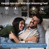 DEKELIFE Smart Ring for Men and Women, Smart Ring Sleep Monitoring/Heart Rate/SpO2, 100+ Sports Modes IP68 Waterproof Smartrings Activity Trackers Pedometer Android iOS
