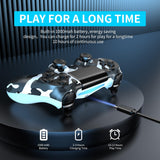2 Pack Wireless PS4 Controller for PlayStation 4/Slim/Pro with 1000mah Battery/Dual Vibration/Audio Jack/6-axis Motion Sensor(Camouflage Green and Camouflage Blue)