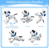 Britik Robot Dog Toys for Kids 8 9 10 11 12, Remote Control Dogs, Robot Dog for Kids 8-12, Pet Robotic, Electric Dog Toy, Robotic Dogs, Toys for 5 6 7 8 9 10 11 12 Years Old Boys Girls, Blue, Y878
