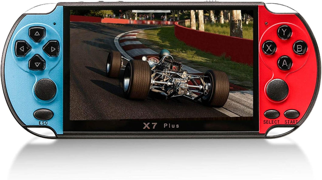 lilistore 5.1inch X7 Plus Video Game Console Handheld Game Players Double Rocker 8GB Memory Built in 1000 Games MP5 Game Controller