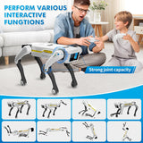 Dingdongwu Smart Robot Dog - Interactive STEM Pet with Voice Control, 30+ Actions & APP Programming, Durable Design for Kids Age 6+ (Compatible with iOS/Android)