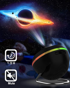 Galaxy 13 in 1 Planetarium Star Projector - Solar System for Kids Bedroom Ceiling Decor - Realistic Starry Sky Night Light With Timer, Dynamic Meteor, RGB Lighting Effects