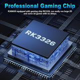 xiskt Portable Handheld Video Games with 64 GB Internal Memory and 18,000+ Classic Games, Portable Video Game Console with Linux System, 4.0 Inch IPS Screen, 4000 mAh Battery