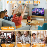 2025 New Retro Gaming Stick – Plug & Play Retro Gaming Console with 21500+ Classic Video Games, 4K HDMI Game Stick, Upgraded Wireless Controllers, Video Game Console for TV (Standard Edition)