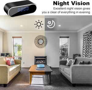 NJINALW - Smart Watch Camera, WiFi HD 1080P Mini Wireless Camera with Night Vision, Motion Detection and Remote Viewing, Nanny Camera for Baby/Elderly/Care